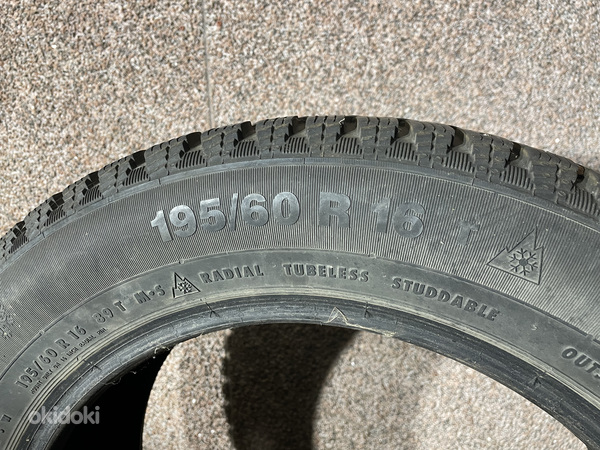 Naastrehvid Continental Contilce Contact 195/60 R16