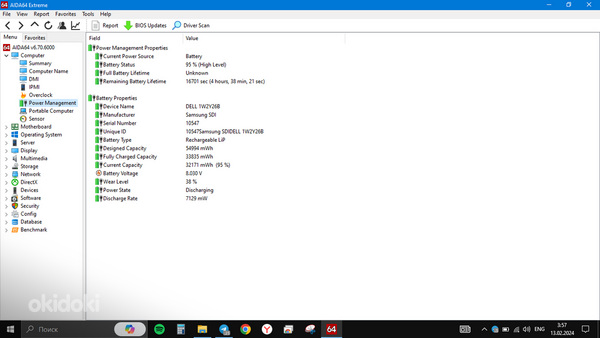 Dell Latitude E7270 I5,8 GB, 256 SSD, 13" (foto #9)
