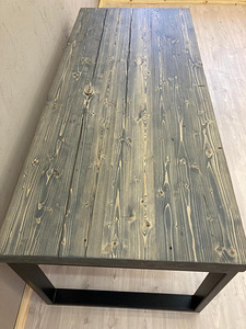 Loft stiilis köögilaud (4 foto / 9)