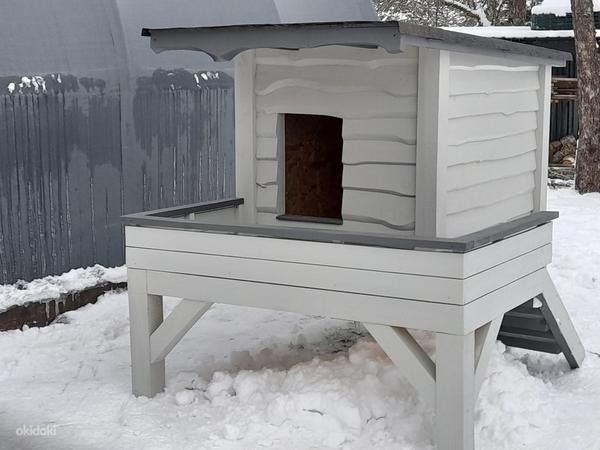 Утепленная будка для крупной собаки (фото #2)