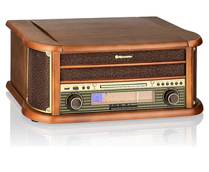 Roadstar HIF-1993BT - Retro puidust HiFi süsteem koos mängij (2 foto / 3)