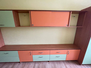Kapp-sektsioon – mööbel – seinakapp – riiulid / tarne (8 foto / 8)