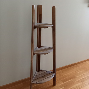 IKEA plant stand45x32x116 cm light brown stained (1 foto / 3)