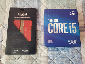 B560m steel legend + I5 10400f + 16gb ddr4 3600 + CPU кулер (2 фото из 10)