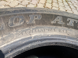 265/65R17 Dunlop AT20 GrandTrek 2tk (1 foto / 4)