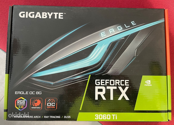 Gigabyte GeForce RTX 3060 Ti OC 8G Eagle