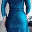 Õhtune sinine helendav kleit (foto #3)