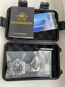 41mm Addiesdive 200M diver käekell, uus. (4 foto / 6)