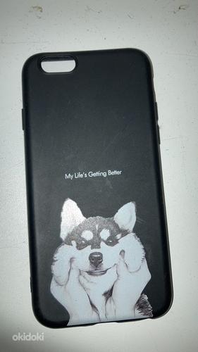 iPhone 6 kaaned koera ja tekstiga (foto #1)
