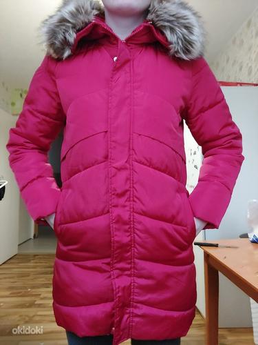 Продам теплую длинную зимнюю куртку (фото #3)