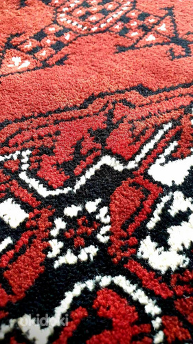 Шикарный туркменский ковёр ручной работы из Ирана (фото #2)
