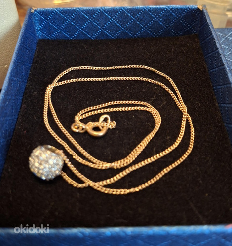 585 kett ripatsiga shamballa kaal 3,58 g