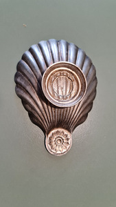 Икорница,мельхиор. (3 фото из 3)