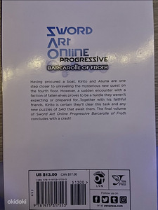 Manga Sword Art Online Progressive Barcarolle of Froth, 2 (3 foto / 3)