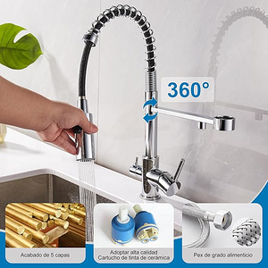 MOGFCT Filtered Kitchen Sink, Spring Tap, Drinking Water Pur (5 foto / 5)