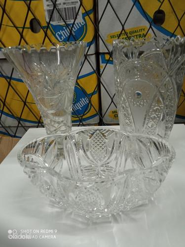 Хрустальные вазы разные (фото #1)