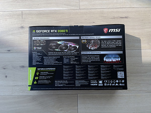 MSI Geforce RTX 2080 Ti Gaming Trio X 11GB RGB videokaart (2 foto / 2)
