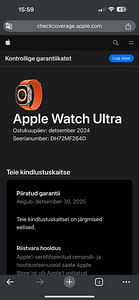 APPLE WATCH ULTRA (GARANTII, 100% aku) 49mm GPS + LTE (3 foto / 3)