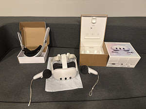 Oculus Meta Quest 3 + lisa aku komplekt (1 foto / 4)
