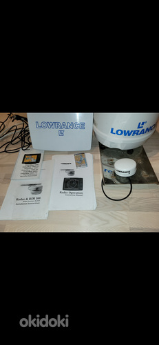 Lowrance 9200c +радар lra1000 (фото #2)