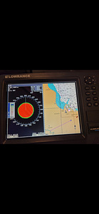 Lowrance 9200c +radar lra1000 (8 foto / 9)