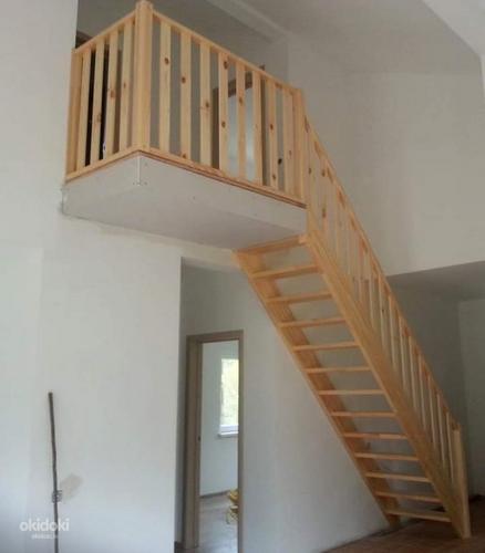 Деревянная лестница (фото #4)