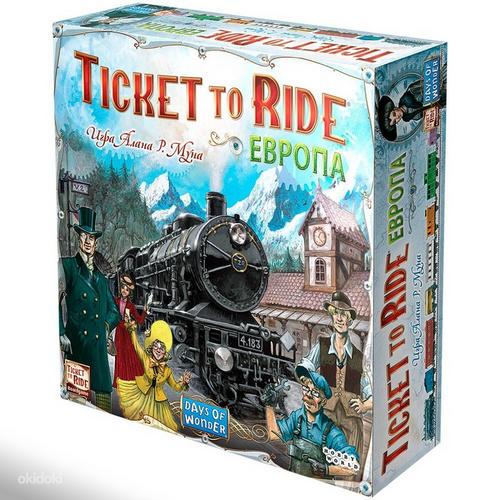 Настольная игра «Билет на поезд: Европа». На русском (фото #2)
