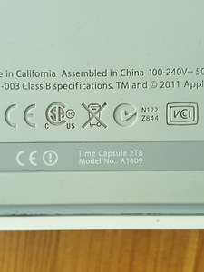 Apple AirPort Time Capsule 2TB A1409 (2 foto / 2)