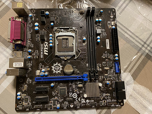 Emaplaat MSI H81-P33 V2 + Intel Core i5 4570T (1 foto / 5)