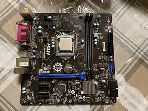 Emaplaat MSI H81-P33 V2 + Intel Core i5 4570T (2 foto / 5)