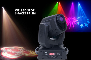 AMERICAN DJ VIZI LED SPOT REGULAR (1TK HIND, min 2tk) (4 foto / 4)