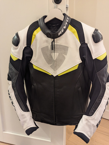 Revit Convex Leather Jacket