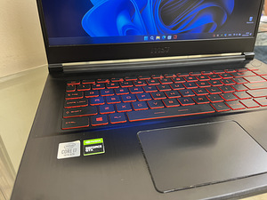 MSI GF65 Thin 10SDR Gaming Notebook i7/16GB/512GB/GTX1660Ti/ (3 foto / 8)