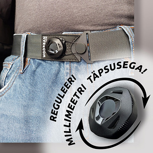 Умный ремешок для брюк, система застегивания регулируется с точностью до миллиметра