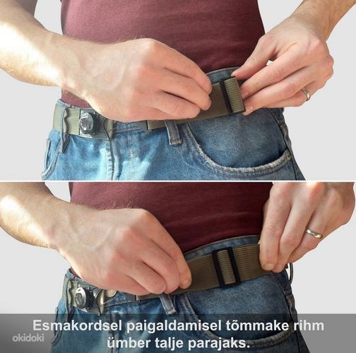 Умный ремешок для брюк, система застегивания регулируется с точностью до миллиметра (фото #4)