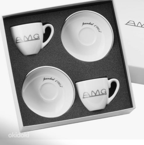 AMG Mercedes espressotassi komplekt (foto #1)