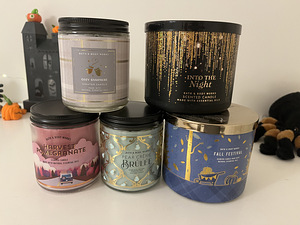 Bath and body works свечи (1 фото из 2)