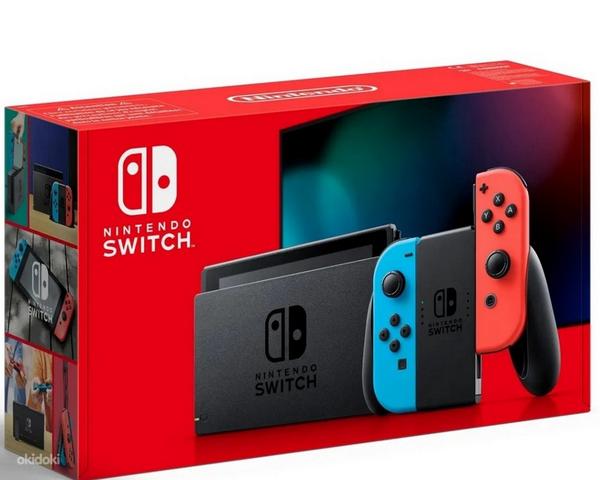 Nintendo Switch Neon Red Blue (foto #1)