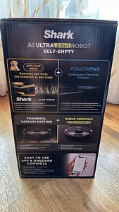 Uus suletud Shark AI ULTRA 2-in-1 robottolmuimeja (3 foto / 4)