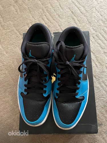 Nike Air Jordan 1 Low Lazer Blue (foto #2)