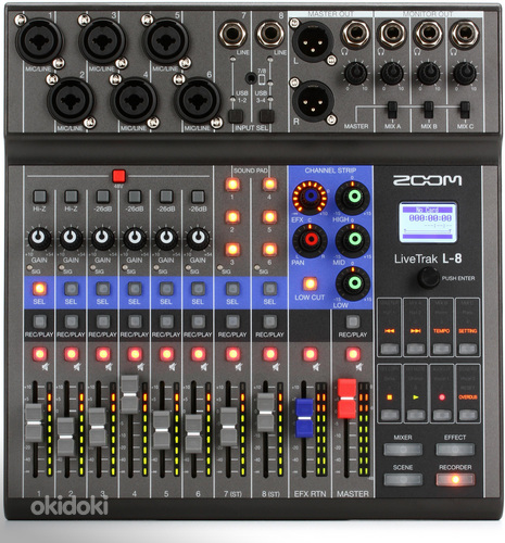 Zoom Livetrak L-8