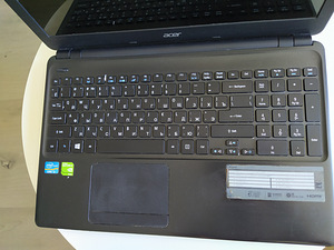 Sülearvuti Acer E1-570G / i3 / Geforce 740m-2Gb (5 foto / 10)