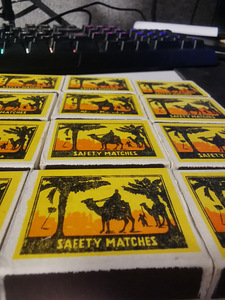 Matches Safety Matches Camel 1960s (2 foto / 3)