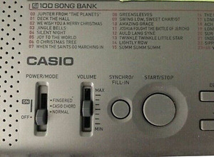 Синтезатор Casio LK-120 (7 фото из 7)