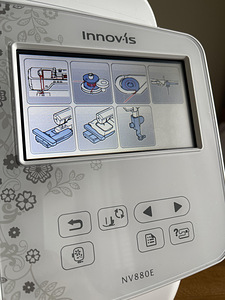 Tikkimismasin Brother NV880E (3 foto / 3)