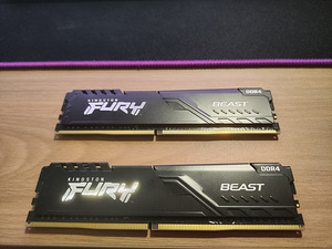 Kingston FURY Beast XMP 32GB (2x16GB) DDR4 3200MT/s CL16 (1 foto / 2)