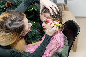 Näomaaling ja glitter tattoo (1 foto / 9)