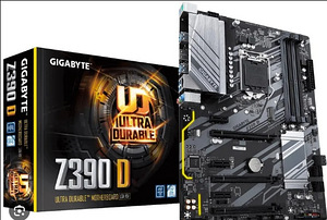 I7-9700KF Protsessor ja Gigabyte Z390 D Emaplaat (2 foto / 2)