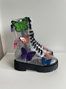 Kummisaapad CLUB EXX - Terrarium Butterfly Boots - 38 (5 foto / 7)