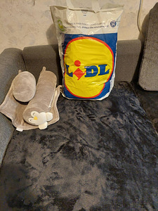 Beebi riided + külgmine magamispadi + tekk kott (7 foto / 7)